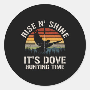 Adesivo Vintage Sunset Dove Hunting Season