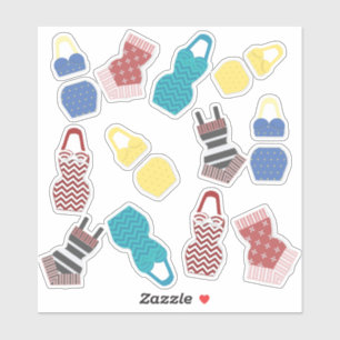 Adesivo Vintage Swimfatos