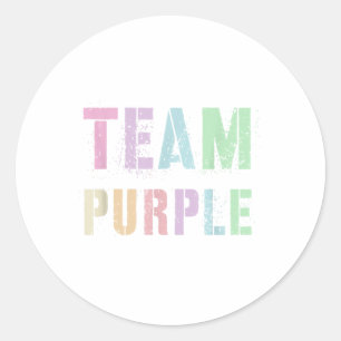 Adesivo Vintage Team Purple Summer Camp Game Co.
