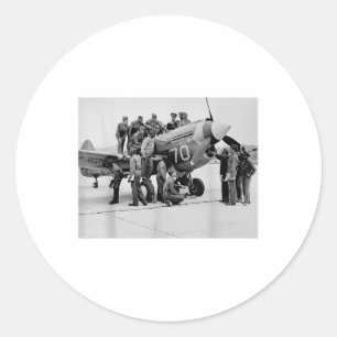 Adesivo Vintage Tuskegee Pilots Eusa Black History World W