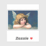 ADESIVO VINTAGE VICTORIAN CHRISTMAS ANGEL PERSONALIZADOR<br><div class="desc">VINTAGE VICTORIAN CHRISTMAS ANGEL CUSTOM CORT TRANSPARENT STICKER</div>