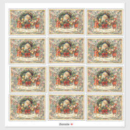 Adesivo Vintage Victorian Christmas Baubles
