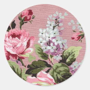 Adesivo Vintage, Vintage Victorian Flower Garden Sticker