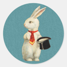 Adesivo Vintage White Rabbit
