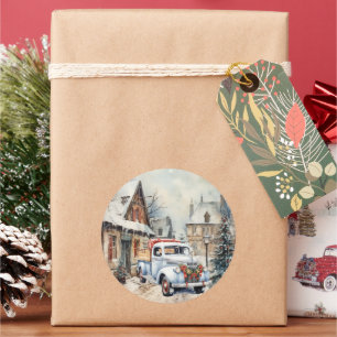 Adesivo Vintage White Vintage, Cidade Antiga, na Rua de Na