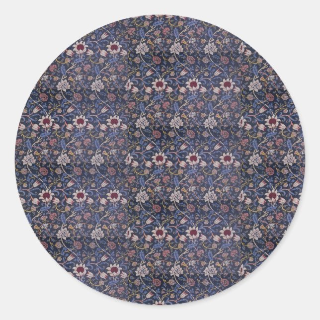Adesivo Vintage William Morris Evenlode Pattern (Frente)
