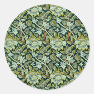 Adesivo Vintage William Morris Floral Wey Pattern