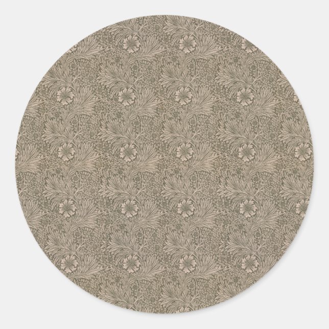 Adesivo Vintage William Morris Marigold (Frente)