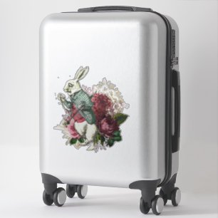 Adesivo Vintage Wonderland Rabbit Collage Vinyl
