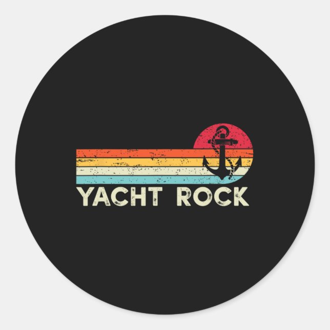 Adesivo Vintage Yacht Rock (Frente)