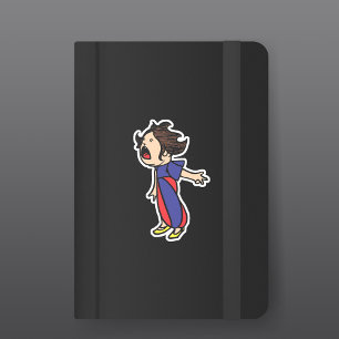 Adesivo Vintage Yelling Kid