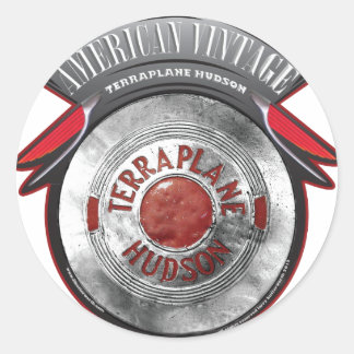 ADESIVO VINTAGEM AMERICANA TERRA PLANE HUDSON