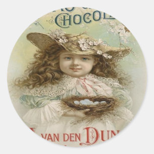 ADESIVO VINTAGENS - PUBLICIDADE CHOCOLATE - PRESENTES