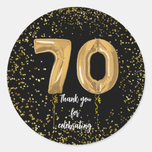 Adesivo Vinte Festas de aniversário Favor Stickers