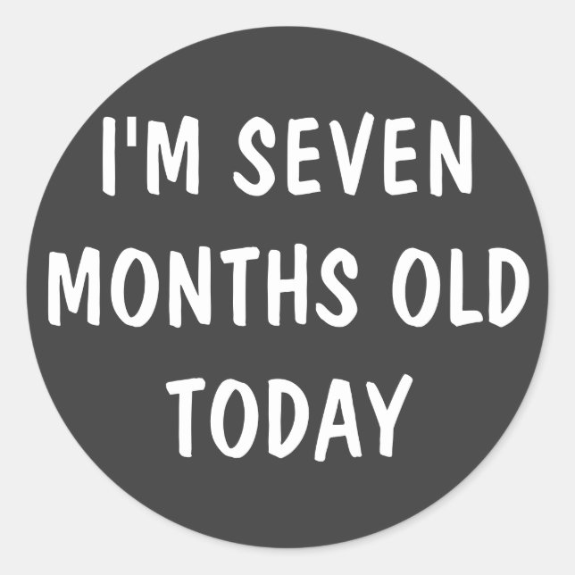 Adesivo Vinte Meses Velho (Frente)