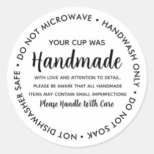 Adesivo Vinyl Mugs Tumbler Cup Drinkware Instrução de manu