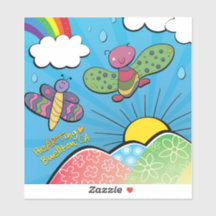 Vinyl Sticker - Adorando a Chuva - Buellton.Art