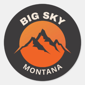 Adesivo Vinyl Sticker do Big Sky Montana