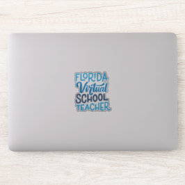 Adesivo Vinyl Sticker, Professora Virtual School da Flórid