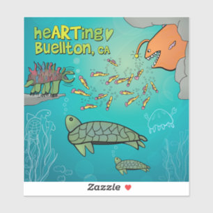 Adesivo Vinyl Sticker - Surpresa! - Buellton.Art