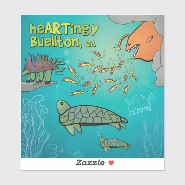 Adesivo Vinyl Sticker - Surpresa! - Buellton.Art (Folha)