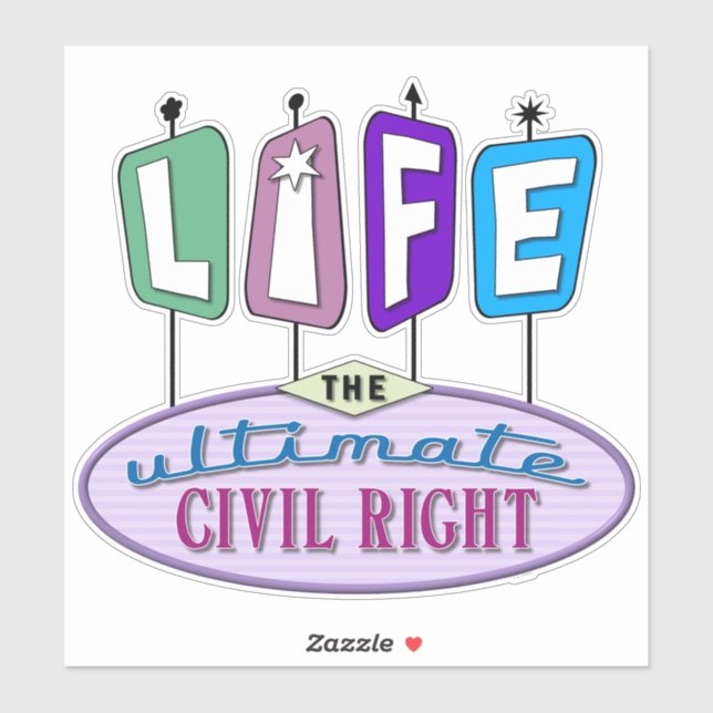 Adesivo Vinyl sticker with a retro design. (Folha)