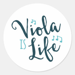 Adesivo Viola is Life