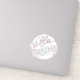 Adesivo Viola + Orsino