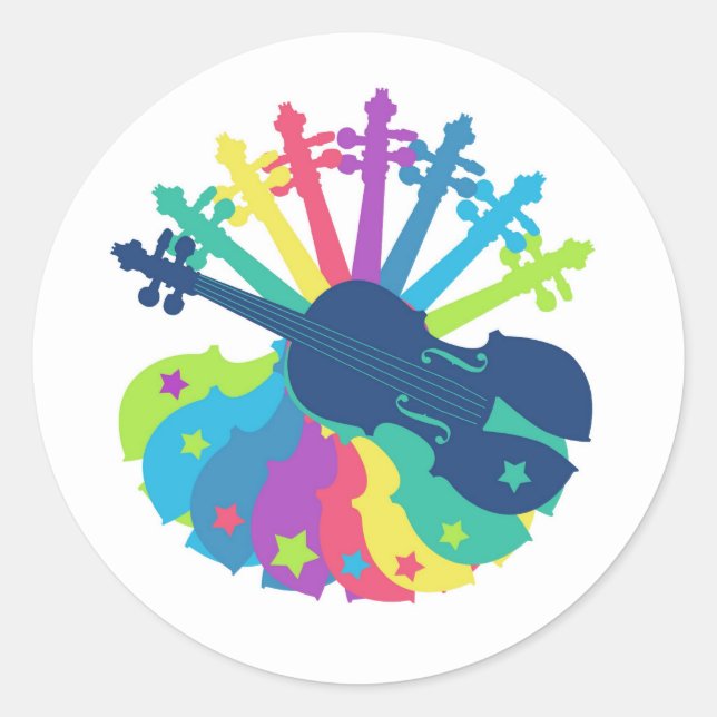 Adesivo violão (Frente)