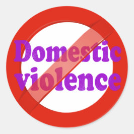 Adesivo Violência Doméstica: Quebre O Silêncio