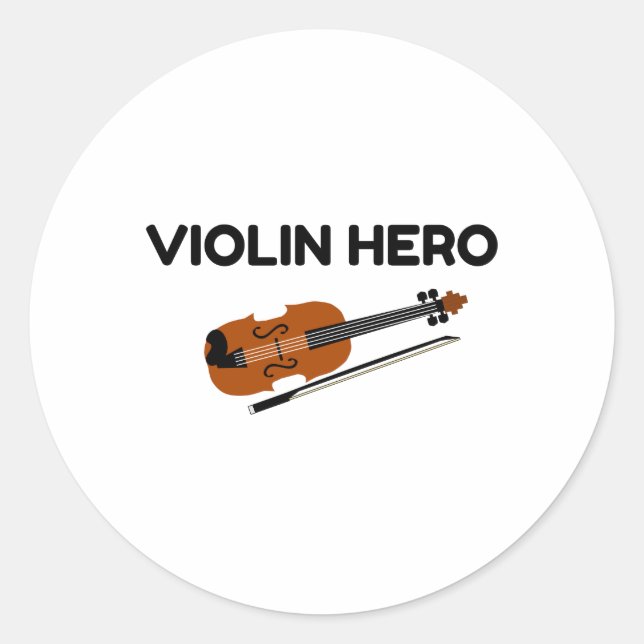 Adesivo Violin Hero (Frente)