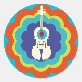 Adesivo Violin Sticker