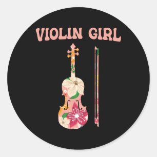 Adesivo Violina Musical com Cordas Violinas