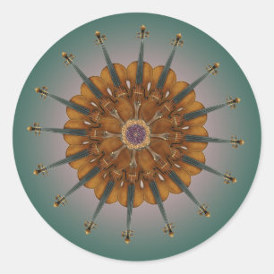 Adesivo Violinos brilhantes