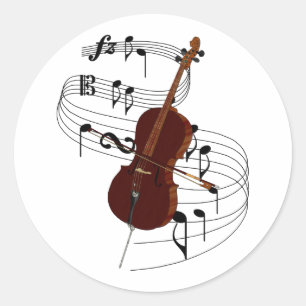 Adesivo Violoncelo