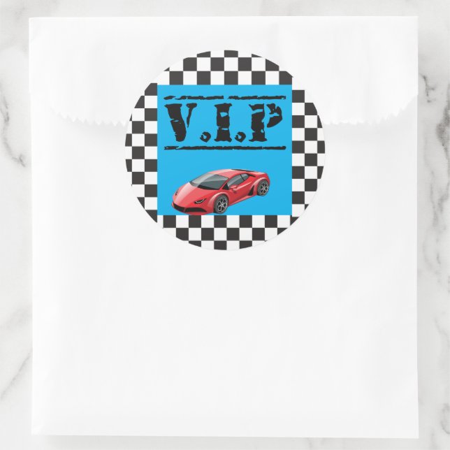Adesivo VIP Sticker para Favoritos de Festa de aniversário (Bolsa)