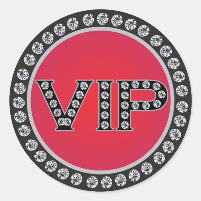 Adesivo VIP Stickers Diamond (Frente)