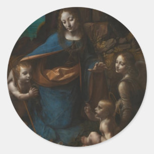 Adesivo virgem das rochas