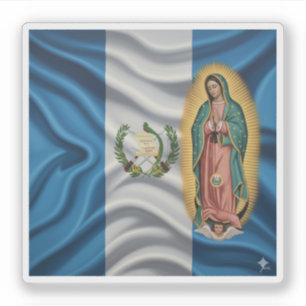Adesivo Virgem de Guadalupe - Guatemala