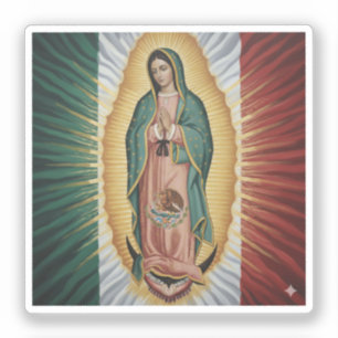 Adesivo Virgem de Guadalupe - México