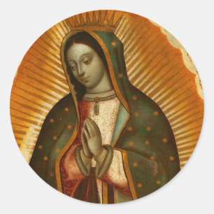 Adesivo Virgem de Guadalupe Nossa Senhora Mãe Maria