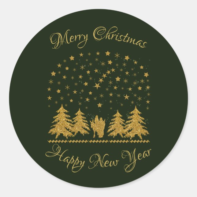 Adesivo Virgem de Natal Religiosa Maria, Ruas. José, Jesus (Frente)