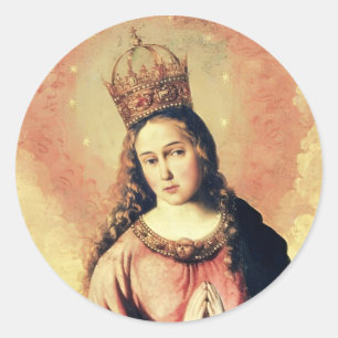Adesivo Virgem Maria Regina Caeli