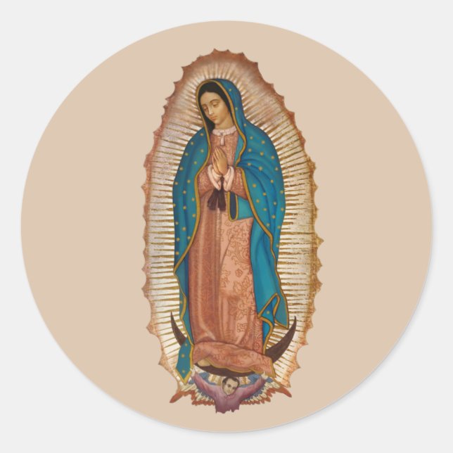 Adesivo Virgen de Guadalupe (Frente)