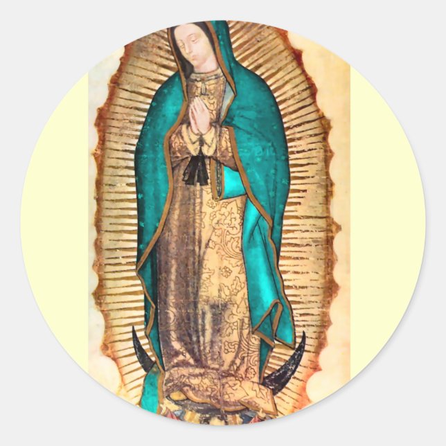 Adesivo Virgen de Guadalupe (Frente)