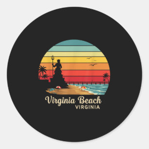 Adesivo Virginia Beach Viagem Summer Family Vacat