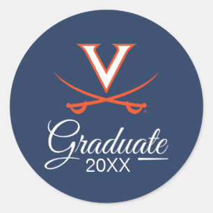 Adesivo Virginia Cavaliers   Graduação