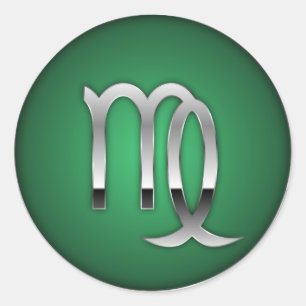 Adesivo Virgo - Símbolo Zodiac