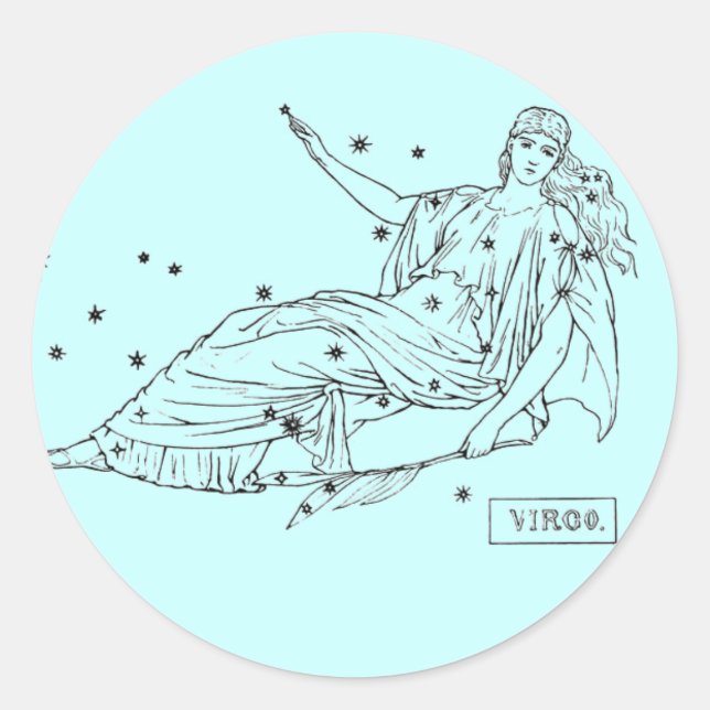 Adesivo Virgo Sticker (Frente)