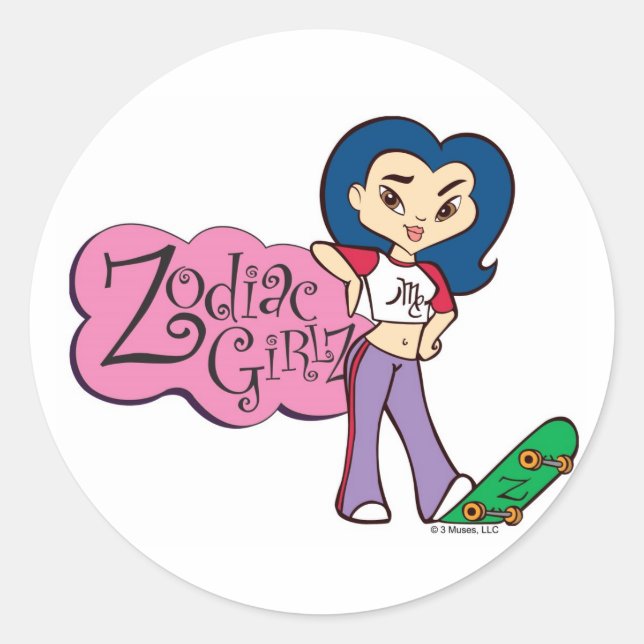 Adesivo Virgo Stickers (Frente)